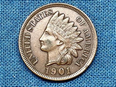 1901 Indian Penny Value: are No mint mark worth money?