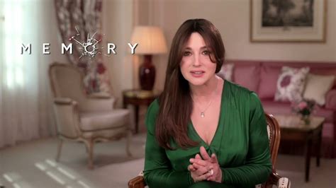 Interview: Monica Bellucci Talks Memory - YouTube