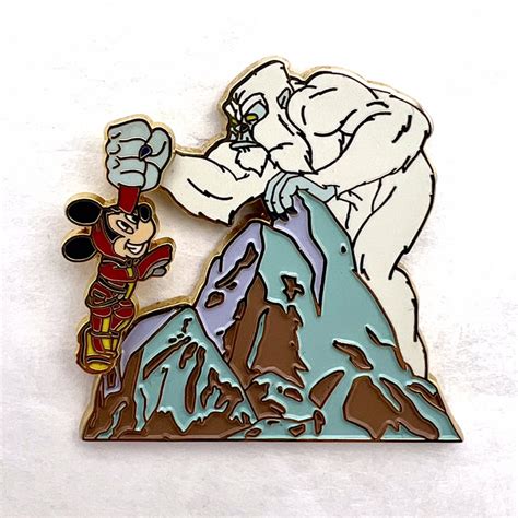 Expedition Everest® - Mickey Mouse with Yeti Pin - Limited Edition ...