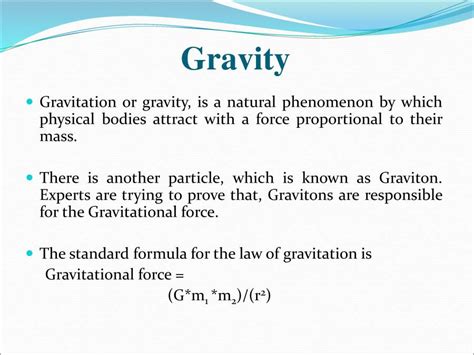 Quantum – Gravity - PowerPoint Slides - LearnPick India