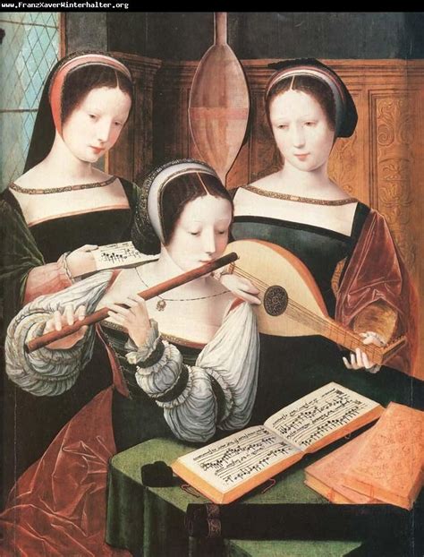 16th century music making - love the composition of this painting ...