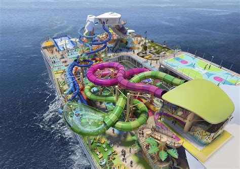 New Royal Caribbean ship has largest water park at sea | blooloop