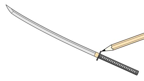 How to Draw a Samurai Sword (Japanese Katana) - YouTube