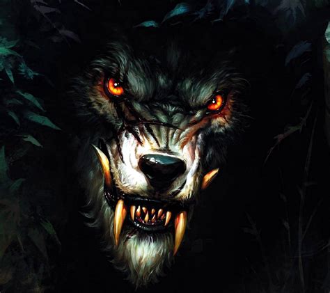 Demon Wolf Wallpapers - Wallpaper Cave