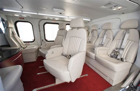 Luxurious helicopter interiors – Greek Air Taxi Network