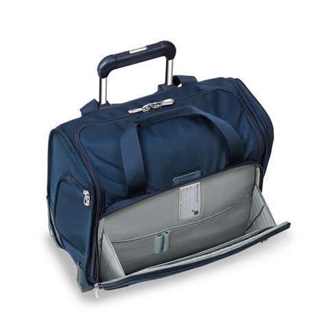 Briggs & Riley Baseline 13" Rolling Cabin Bag - Navy – MEGO