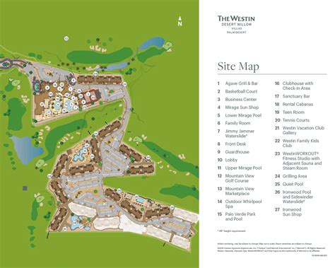 The Westin Desert Willow Villas, Palm Desert | Maps