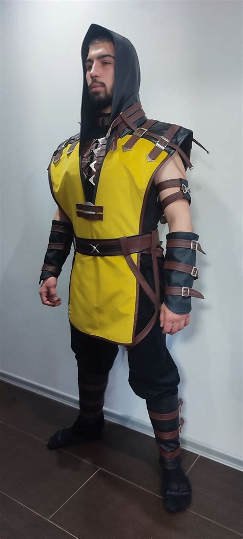 Mortal Kombat Scorpion Cosplay Handmade - Etsy