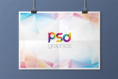 Hanging Landscape Poster Mockup Free PSD | PSD Graphics