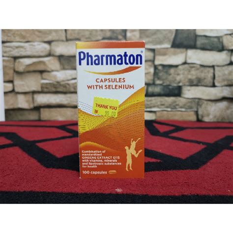 Pharmaton Capsules With Selenium | Shopee Malaysia