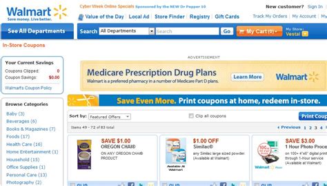 Online Coupons at Walmart.com - Frugal Upstate