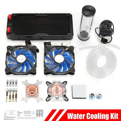 DIY PC Water Cooling Kit With 240mm Water Row + CPU Water Cooling ...