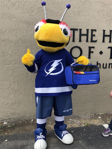 Tampa Bay Lightning Mascot : Nhl Tampa Bay Lightning Thunderbug Mascot ...