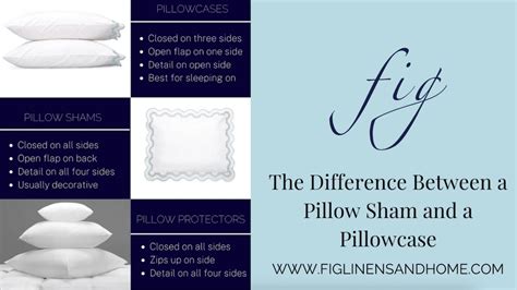 The Difference Between a Pillow Sham and a Pillowcase - YouTube