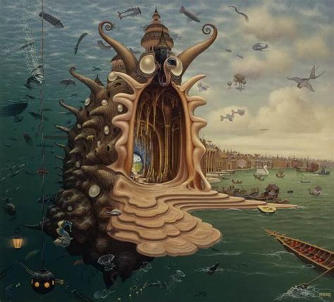 Stunning Surreal Paintings By Jacek Yerka Will Play Tricks With Your Mind