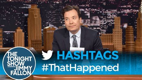 Jimmy reads his favorite tweets with the hashtag #ThatHappened ...