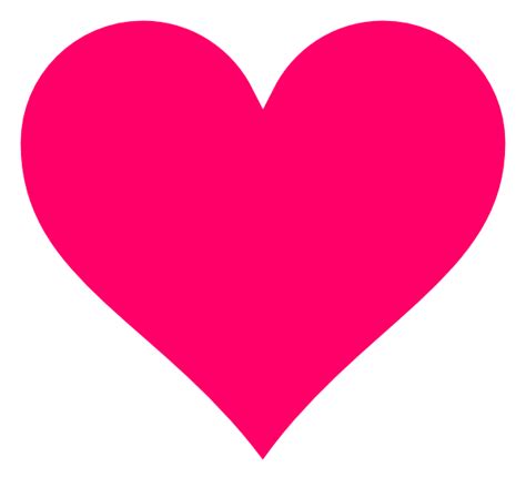 Pink Heart Clip Art at Clker.com - vector clip art online, royalty free ...