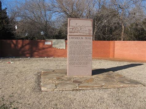 Chisholm Trail Monument Yukon, OK | Chisholm Trail - Yukon O… | Flickr