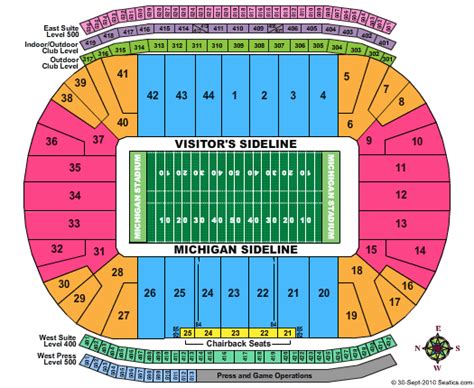 Michigan State University Football Stadium Seating Chart | Brokeasshome.com