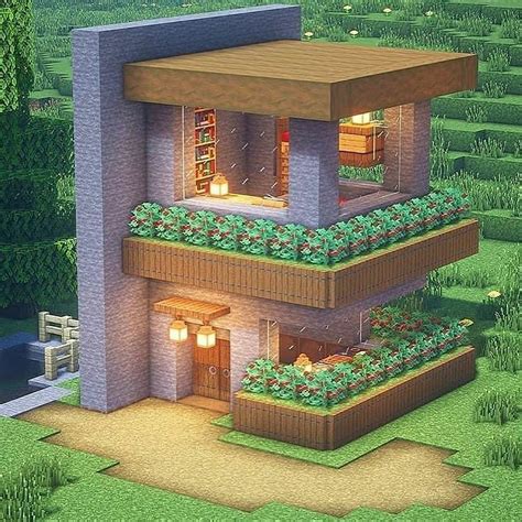 Minecraft Builds and Memes🤣 on Instagram: “Awesome house with sweet ...