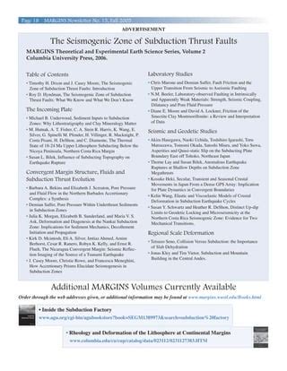 The October 2004 Mw=7.1 Nicaragua earthquake: Rupture process ...