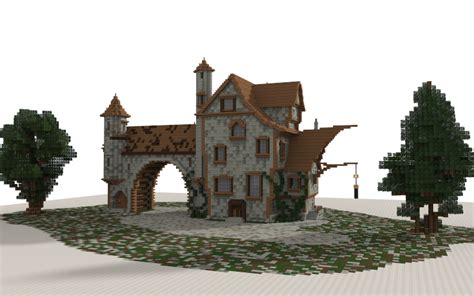 Medieval house i made in minecraft. Download link: http://www.minecraft ...