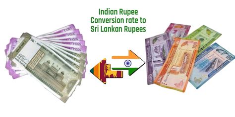 The Indian Rupee conversion rate to Sri Lankan Rupees