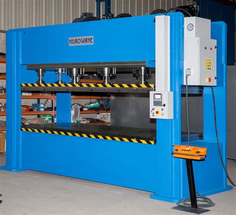 HYDRAULIC PUNCH PRESS FOR FORMING AND PUNCHING WORK - Hidrogarne