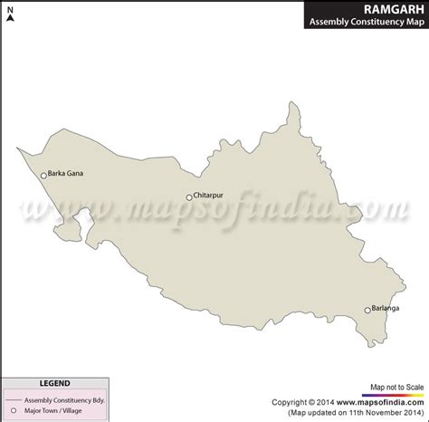 Ramgarh Assembly (Vidhan Sabha) Election Result 2024 and Constituency Map