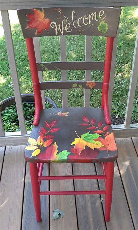 Funky Wooden Chair Painting Ideas