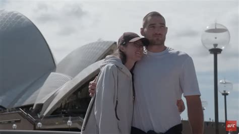 Sean Strickland’s girlfriend makes rare appearance in UFC 293 video ...