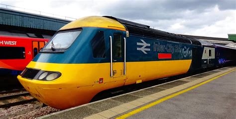 Intercity 125 train restored to original British Rail livery