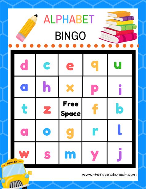 Pin by JazLg on Gafets | Alphabet bingo, Bingo printable free, Bingo ...