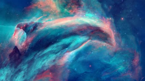 Dolphin Nebula Space, HD Digital Universe, 4k Wallpapers, Images ...