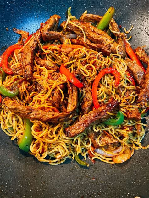 Recipe: Beef Stir-Fry With Noodles - Delishably