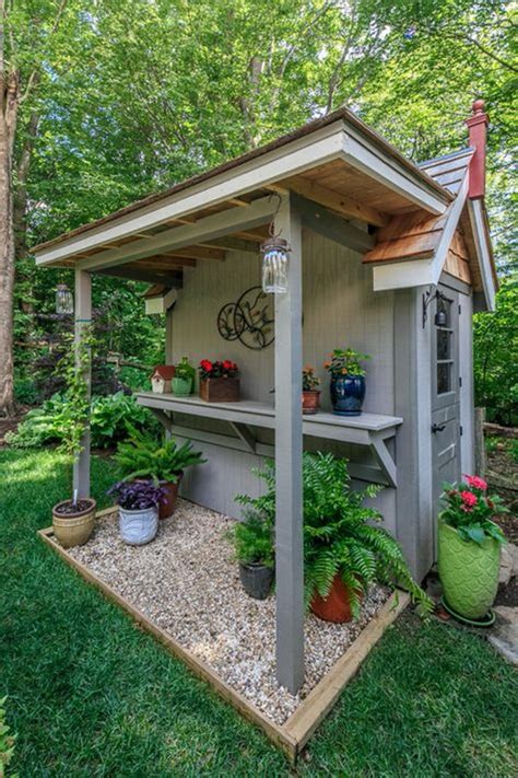 Garden Shed Storage Shelves