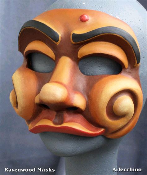 Arlecchino Commedia Mask by Alyssa-Ravenwood on DeviantArt