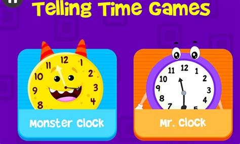 Telling Time Clock Games For Kids - Learn To Tell Time - App on Amazon ...