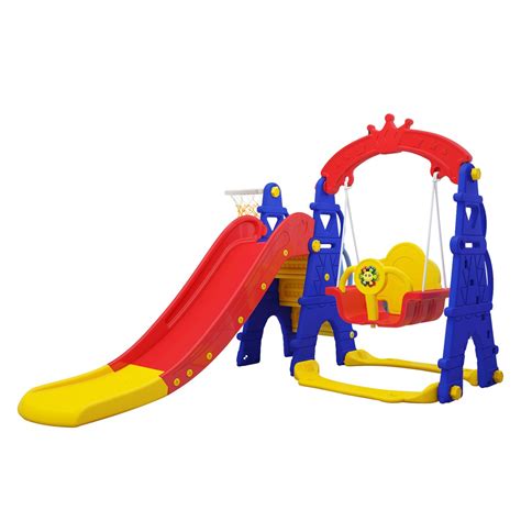 3in1 HIGH QUALITY Playground set Slide, Swing and Ring | Shopee Philippines