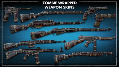 Zombie Wrapped Weapon Skins - Epic Games Store