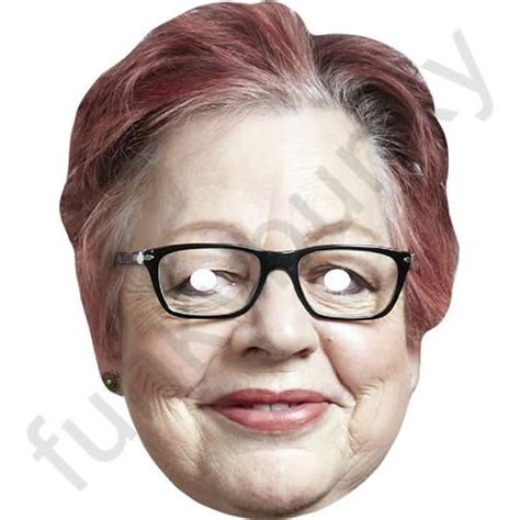 Jo Brand Comedian Mask - Personalised and Celebrity Face Masks - Next ...