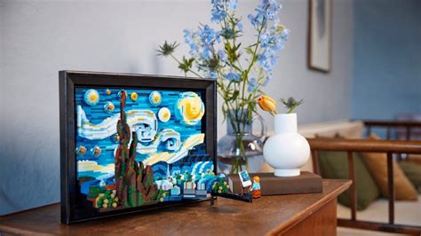 LEGO recreates ‘The Starry Night’ by Vincent van Gogh in brick form