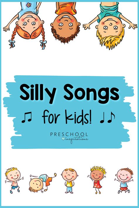 Silly Songs for Kids - Preschool Inspirations