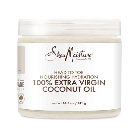 Shea Moisture 100% Extra Virgin Coconut Oil Head to Toe Nourishing ...