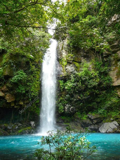 Rio Celeste waterfall Stock Photo by ©nicousnake 79639408