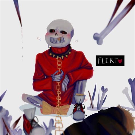 [UnderFell Fanart] ♥ Flirt ♥ | Undertale Amino