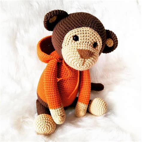 Crochet Monkey Amigurumi Free Pattern – Amigurumi