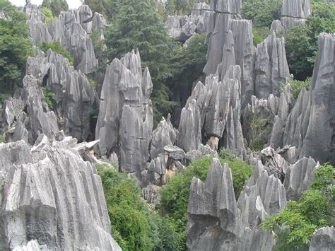 The Stone Forest near Kunming, China | Geology, Wonders of the world ...