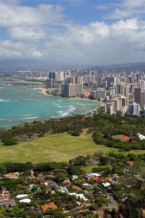 Stock Image of Diamond Head, Honolulu, Hawaii Stock Photo - Image of ...