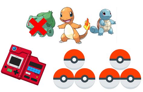 Pokemon Red/Blue Starter Pack : starterpacks